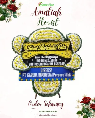Papan Bunga Duka di Pendoworejo